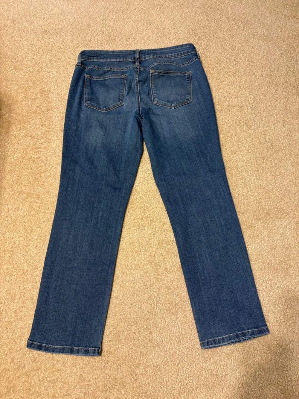 Sonoma Blue Straight Leg Jeans Size 10 Short - Picture 4 of 5